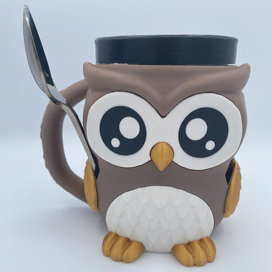 Barney the Barn Owl Ice Cream Holder