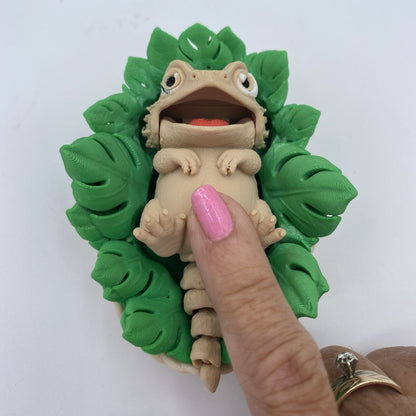 Lizard Clicker Fidgets - 3D Printed Sensory Toy