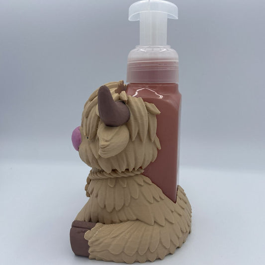 Bed Bath & Moo BBW Soap Holder - Funny Cow Soap Dispenser Holder