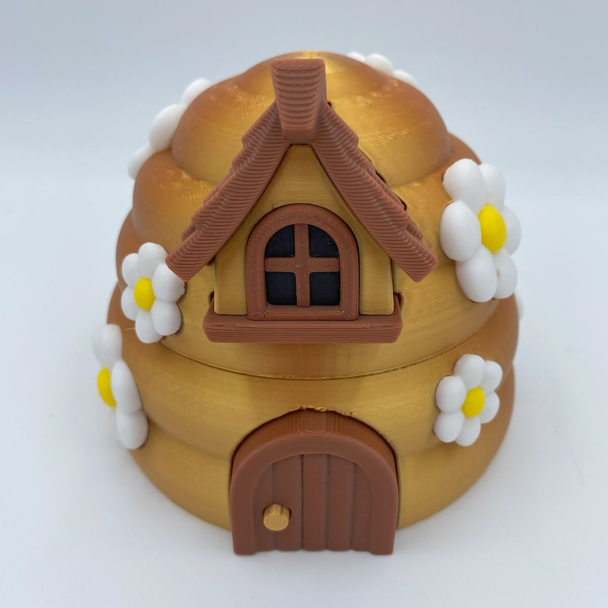 Beehive with a Honeybee