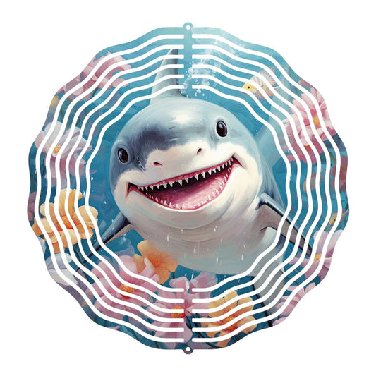 Boho Baby Shark Wind Spinner