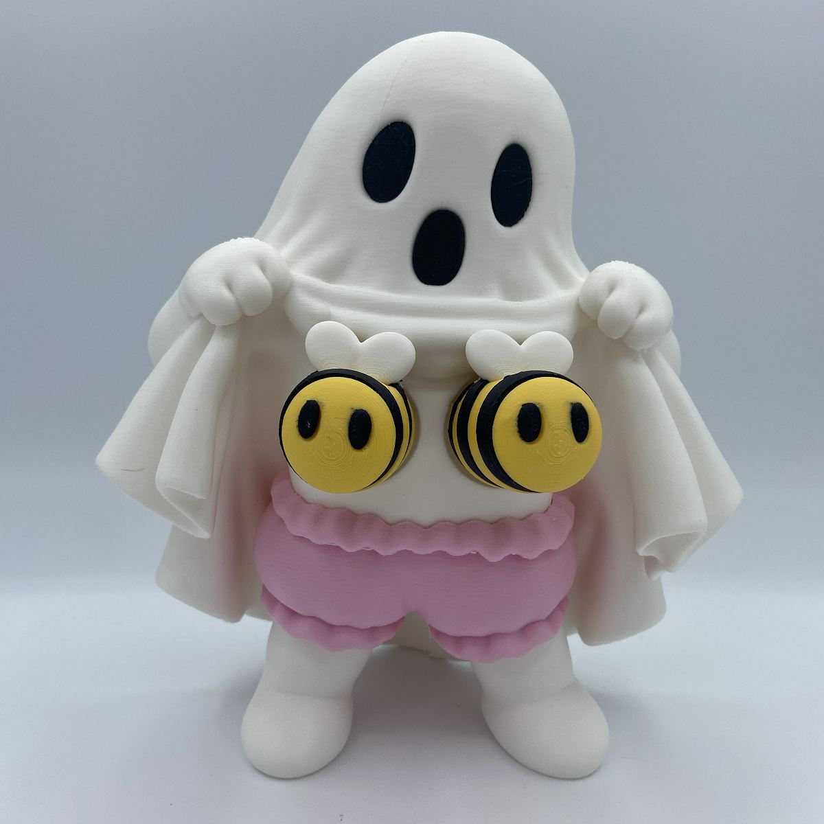 Boo Bees ghost Halloween decor 3D printed display