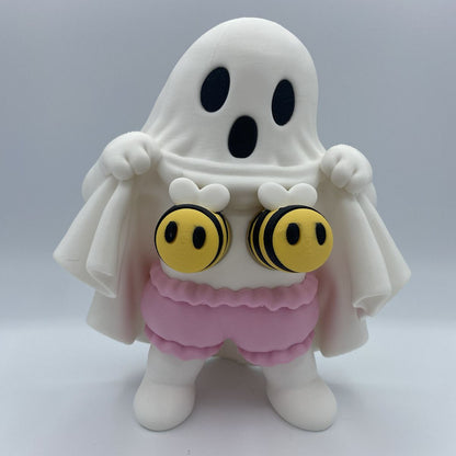 Boo Bees ghost Halloween decor 3D printed display