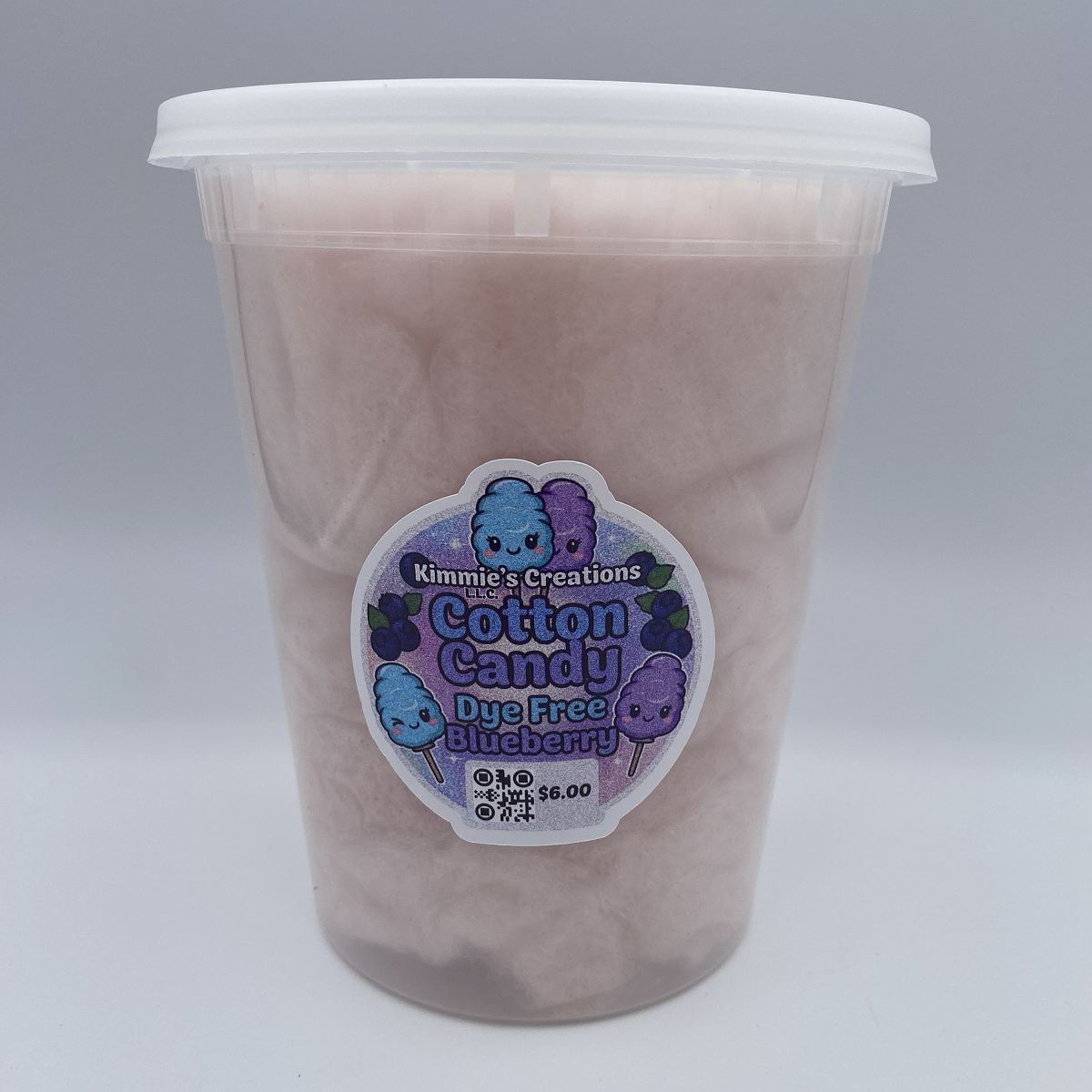 Dye-Free Natural Flavored Cotton Candy - Assorted Flavors