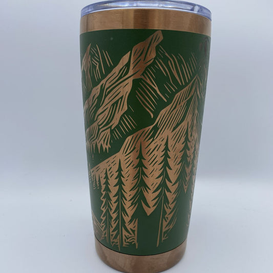 Camping Adventures Engraved Tumbler