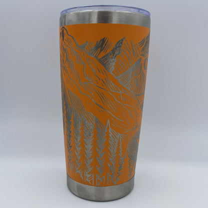 Camping Adventures Engraved Tumbler