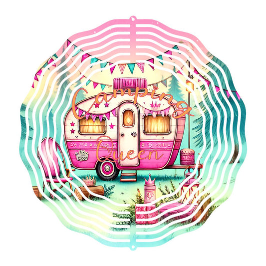 Camping Queen Wind Spinner