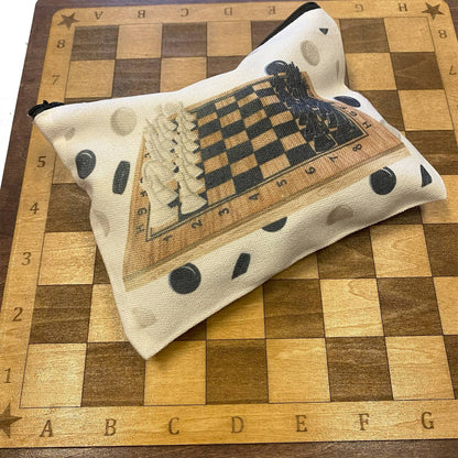 Chess & Checkers game set