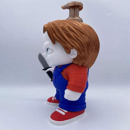 Chucky BBW Soap Holder - 3D Printed Horror Soap Dispenser Stand