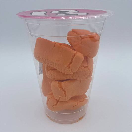 Circus Peanut Crispers - freeze-dried candy