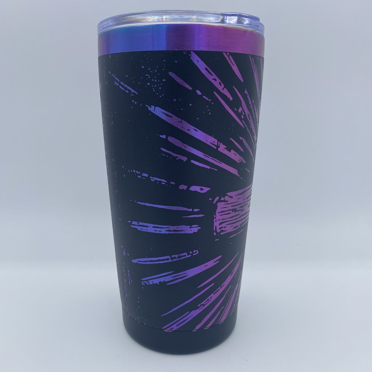 Cross Engraved Tumbler