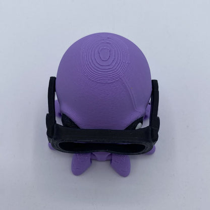 Deep Diver Octopus Articulated 3D Printed Toy / Keychain