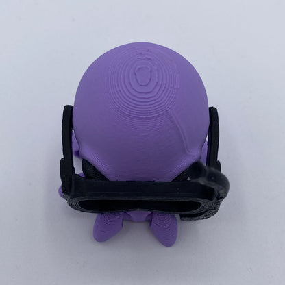 Deep Diver Octopus Articulated 3D Printed Toy / Keychain
