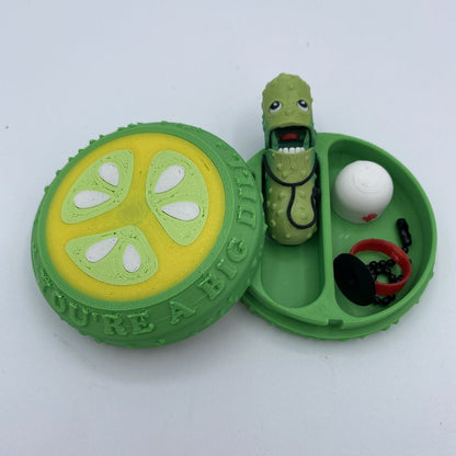 Tickles the Pickle - Articulated 3D Printed Fidget Toy & Keychain