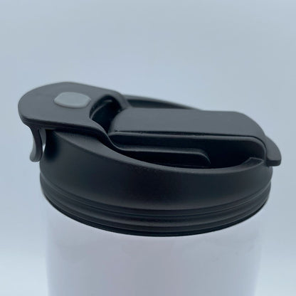 Serene Wolves a Dual Opening Skinny Tumbler
