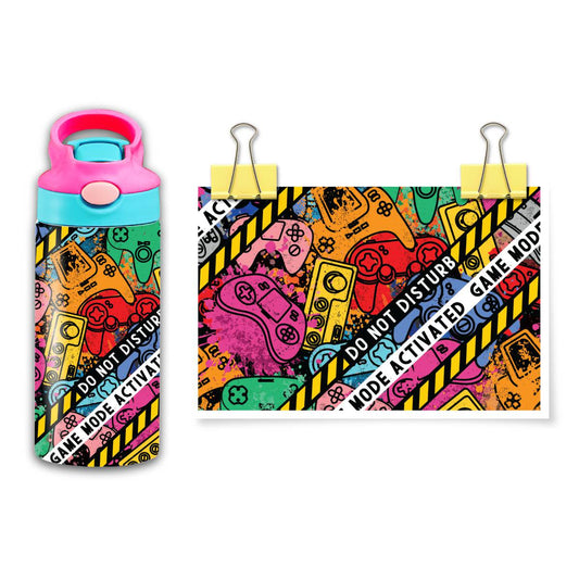 Gamer Mode Activated - a 12 oz Flip Top - flip top