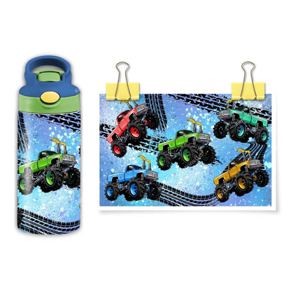 Monster Truck Mania: Kid-Friendly Hydro-Hauler! - flip top