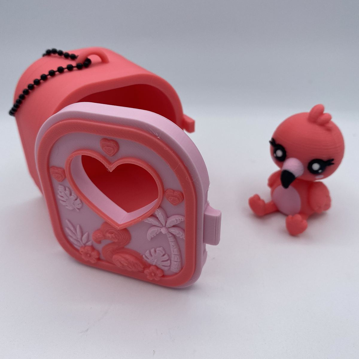 Pocket Pals Keychain - 3D Printed Cute Character Keychain