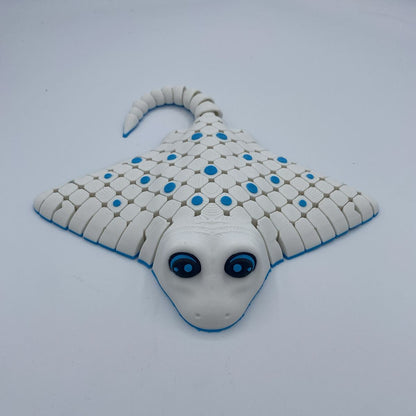 FlexiStingrayWhitewithBlue - Kimmie's Creations L.L.C.