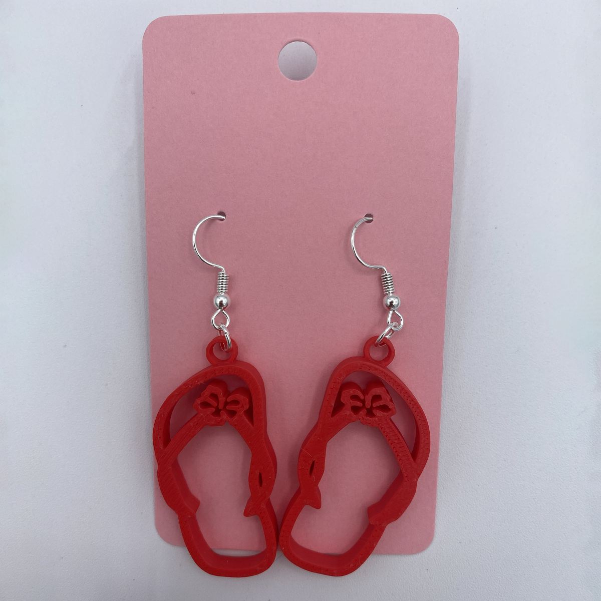 Flip Flops Earring Set - 3D Printed Summer Beach Earrings