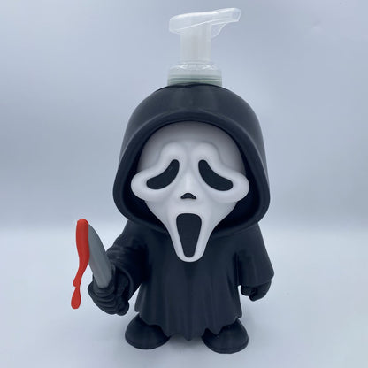 Ghostface BBW Soap Holder - 3D Printed Horror Soap Dispenser Stand