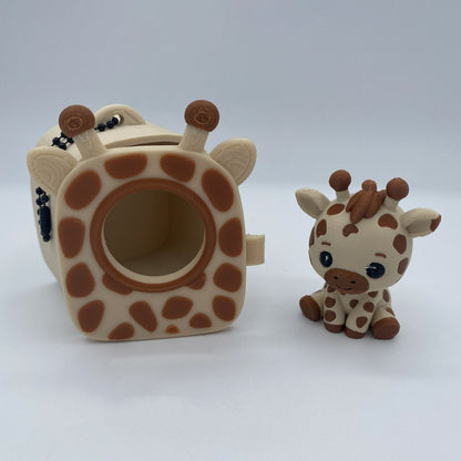 Pocket Pals Keychain - 3D Printed Cute Character Keychain