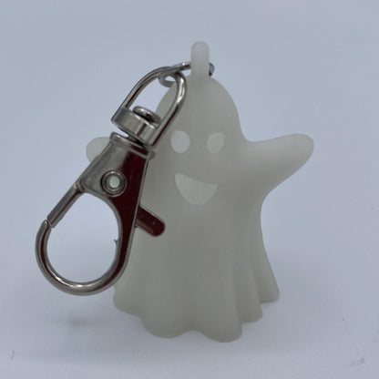 GlowingCuteFriendlyGhostrainbowzipperpull - Kimmie's Creations L.L.C.