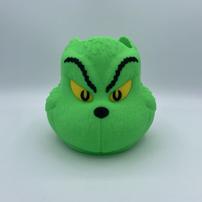 Grinch Bust BBW soap holder 3D printed Christmas decor