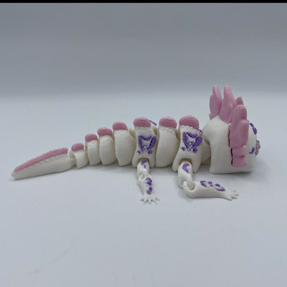 Happy axolotl on a desk as décor
