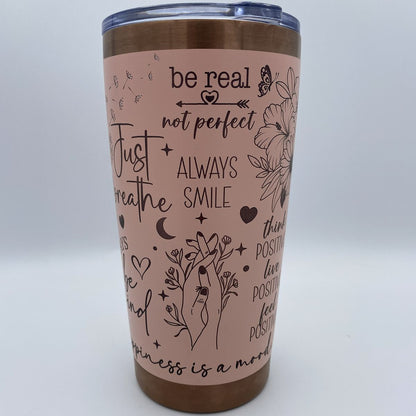 Happy Thoughts 20oz Engraved Tumbler