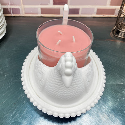 HenonaNest3wickCandleHoldertopfront - Kimmie's Creations L.L.C.