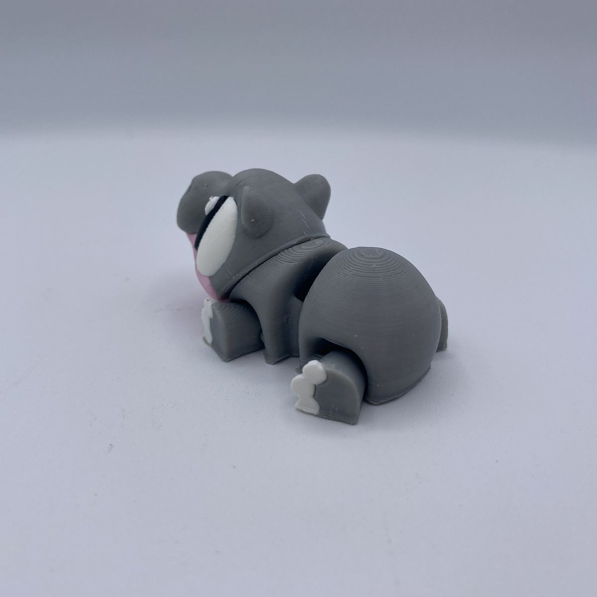 Poseable hippos with watermelon resort diorama