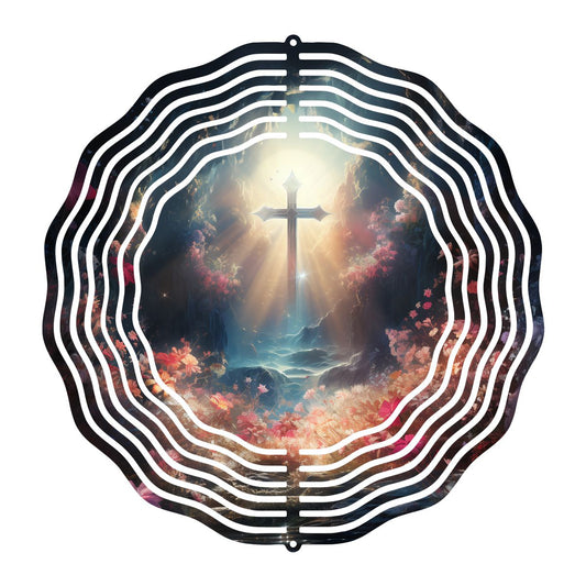 IlluminatedCrossinFloralCavemockup - Kimmie's Creations L.L.C.