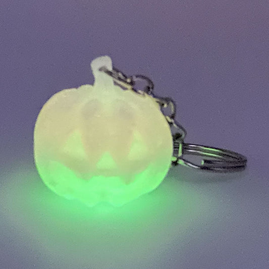 Jack-o-Lantern Keychain or Zipper Pull