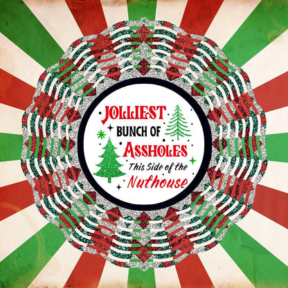Unleash Your Festive Asshole Spirit! - a Wind Spinner - wind spinner