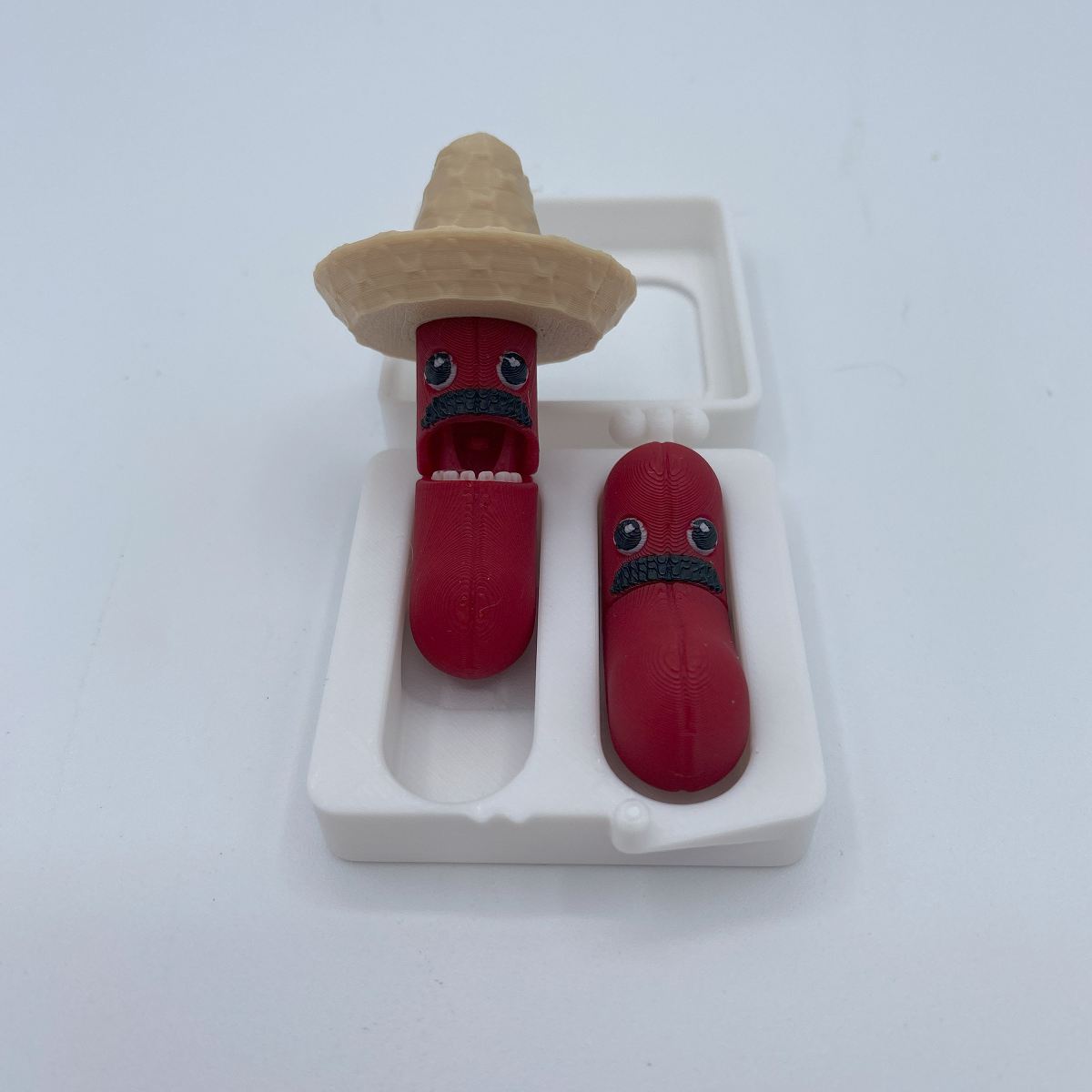 Jumping Beans with Sombrero 2 pack case