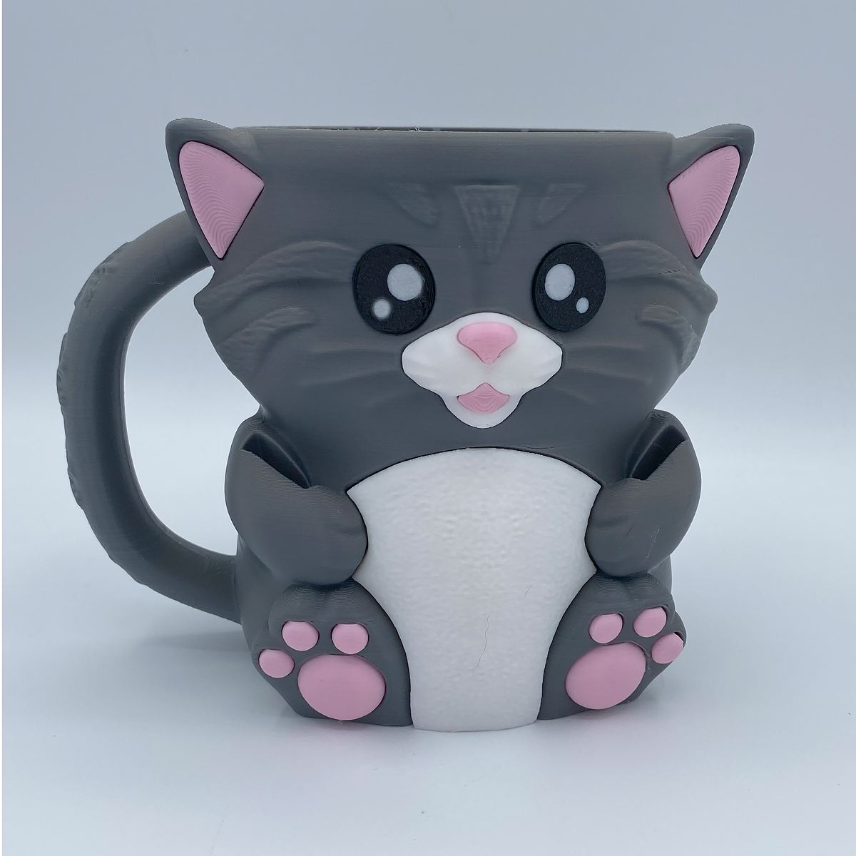 Kuddles the Kitty Ice Cream Holder