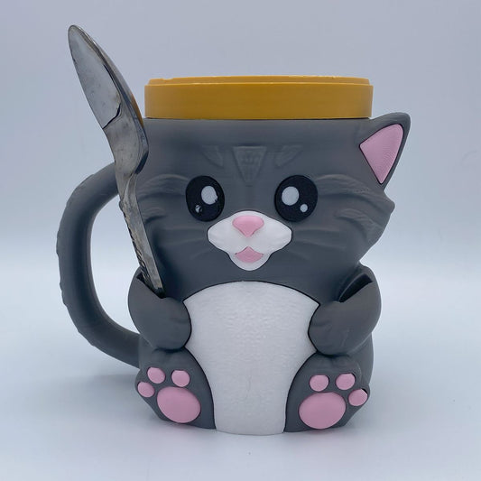 Kuddles the Kitty Ice Cream Holder