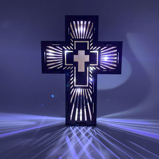 3D Cross Spiritual Lanterns