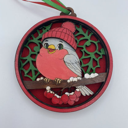 Christmas Themed Ornaments Laser Cut
