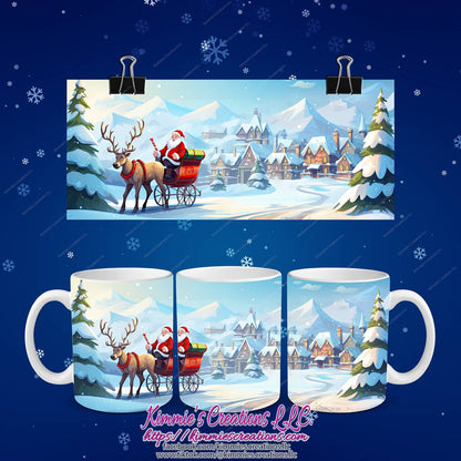 Several Christmas Designs on Mugs - 07 / 11 oz - mug