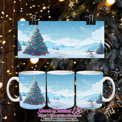 Several Christmas Designs on Mugs - 09 / 11 oz - mug