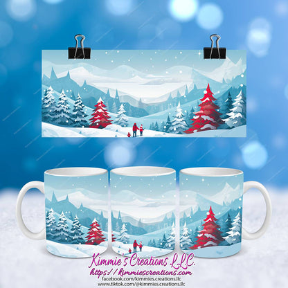 Several Christmas Designs on Mugs - 11 / oz - mug
