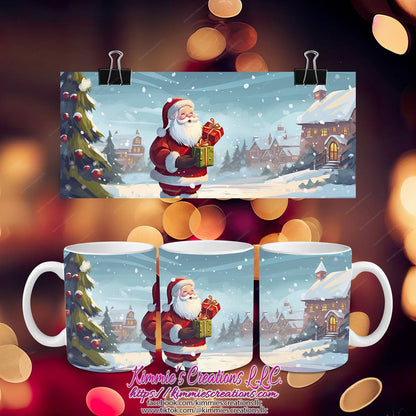 Several Christmas Designs on Mugs - 15 / 11 oz - mug
