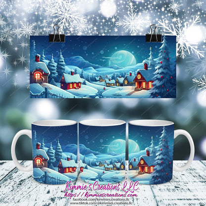 Several Christmas Designs on Mugs - 16 / 11 oz - mug