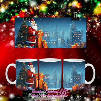 Several Christmas Designs on Mugs - 18 / 11 oz - mug