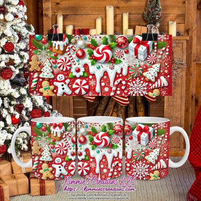 Christmas Candies Mug - Kimmie's Creations L.L.C.