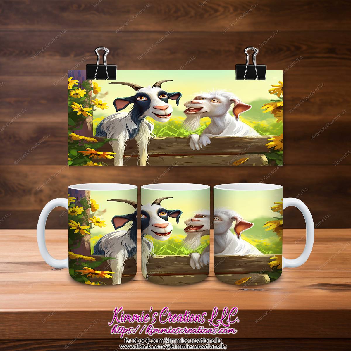 Goat-cha! Hilarious Hooves & Hydration Mug - mug