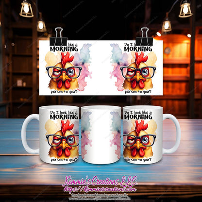 Do I Look Like a Morning Person to You Mug - mug