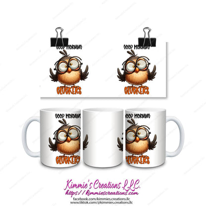Good Morning Cluckers Mug - mug